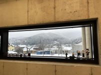 지난 겨울 창밖 풍경